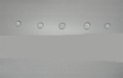 Plasma處理前疏水