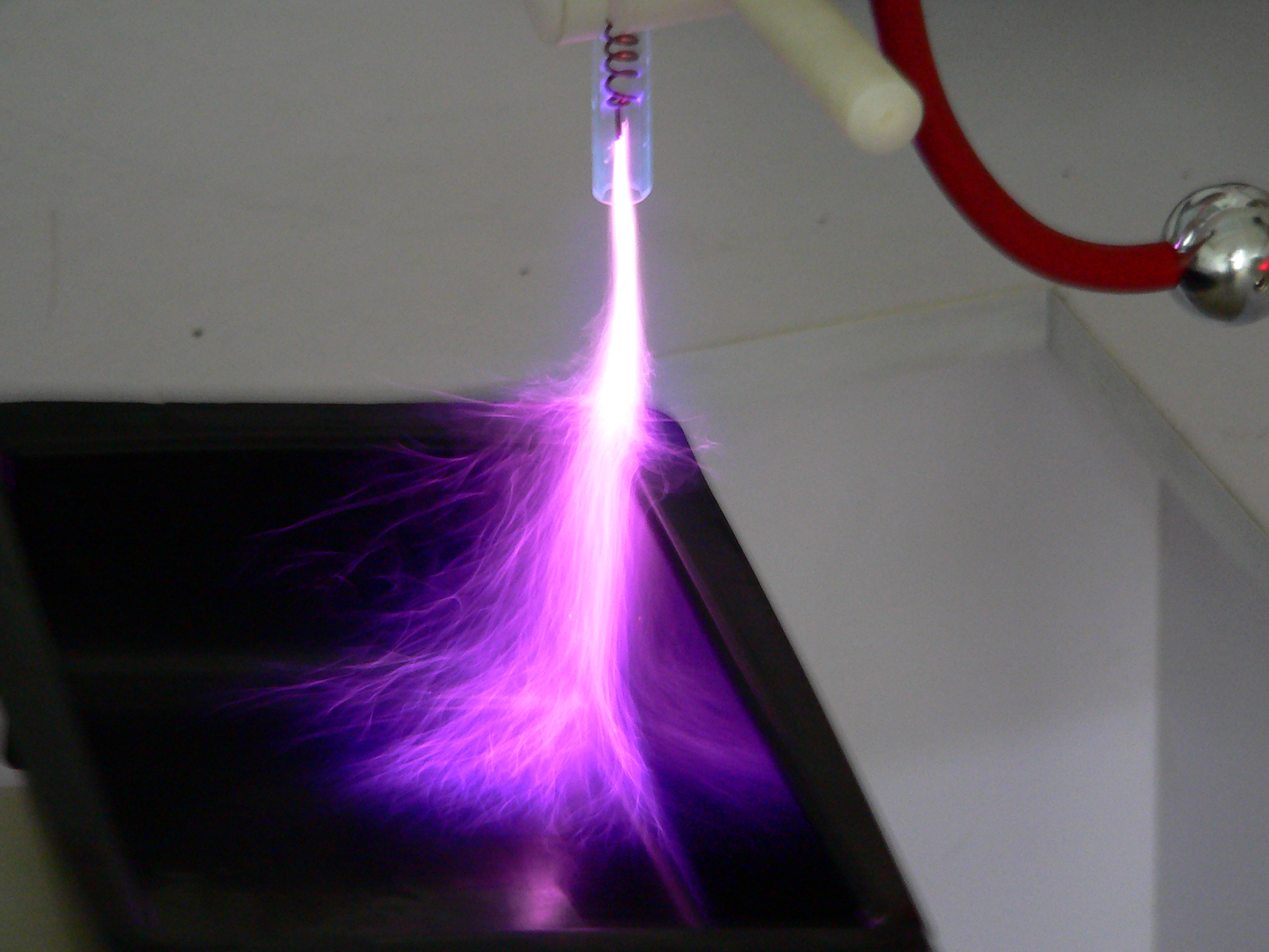 RF射頻常壓等離子 處理中