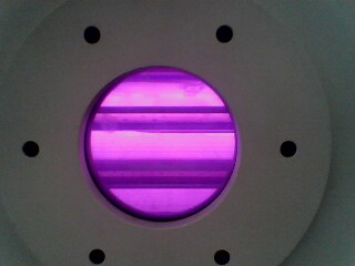 氬氣等離子體放電狀態(tài)-等離子清洗機(jī)