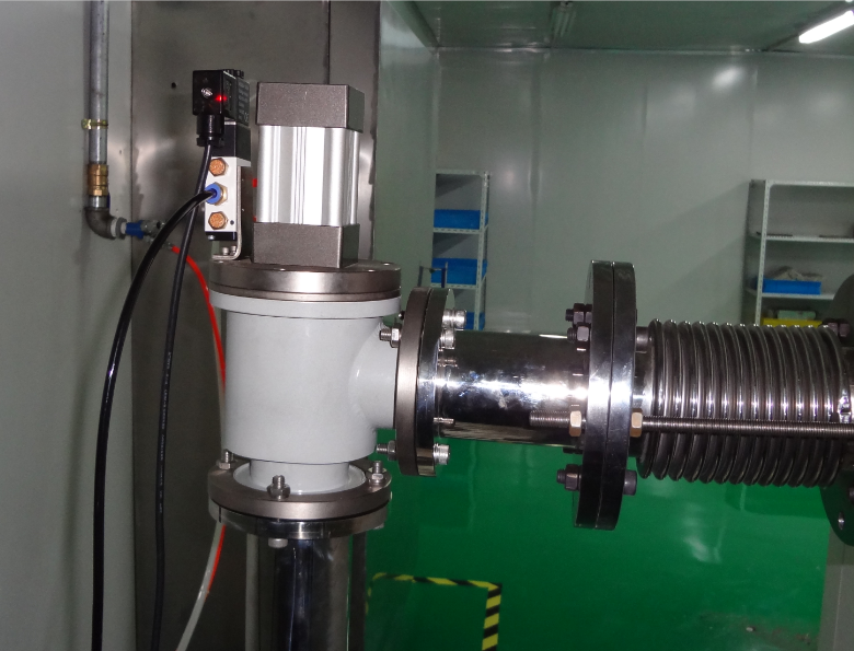 真空等離子清洗機的高真空氣動擋板-普樂斯等離子清洗機