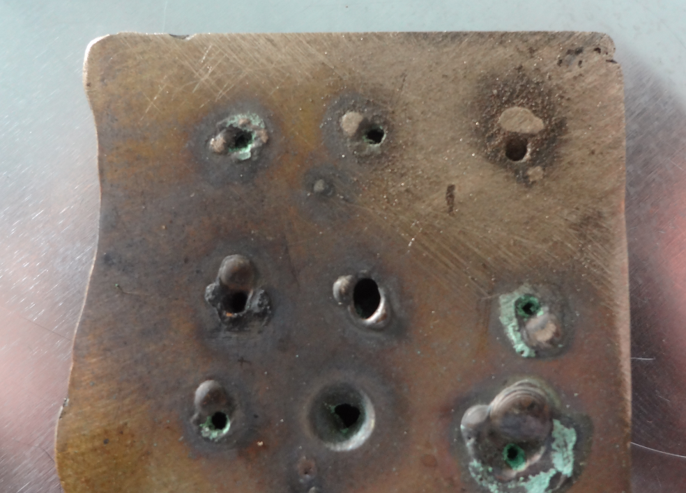 有害銹經(jīng)大氣射流型等離子設(shè)備處理后