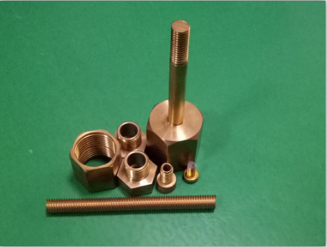 低壓真空等離子清洗機銅外六角螺絲-普樂斯等離子清洗機