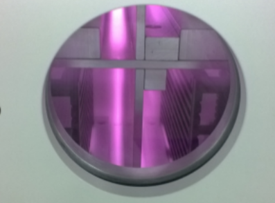 組合電極式真空等離子清洗機氬氣放電-普樂斯