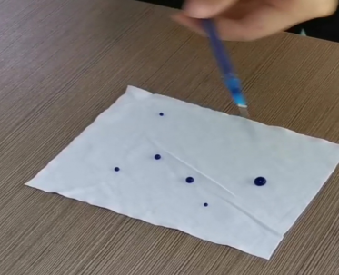 PET材質(zhì)無塵布表面呈明顯疏水-普樂斯